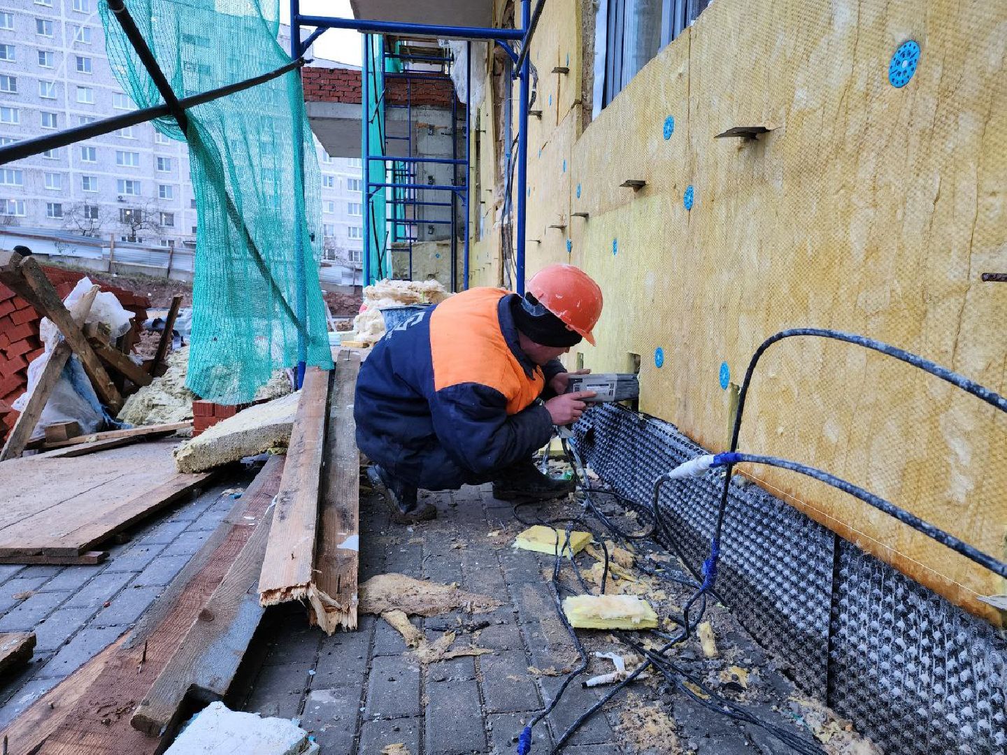 можайск, можайский городской округ, подмосковье, жители, аварийное жилье, дом, дом для переселенцев, аварийный дом, строительство, ключи,