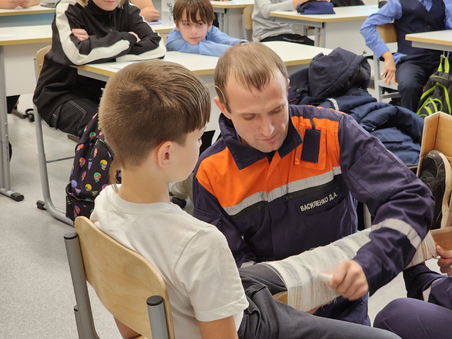 мчс, спасатели, мастер-класс, фрязино,