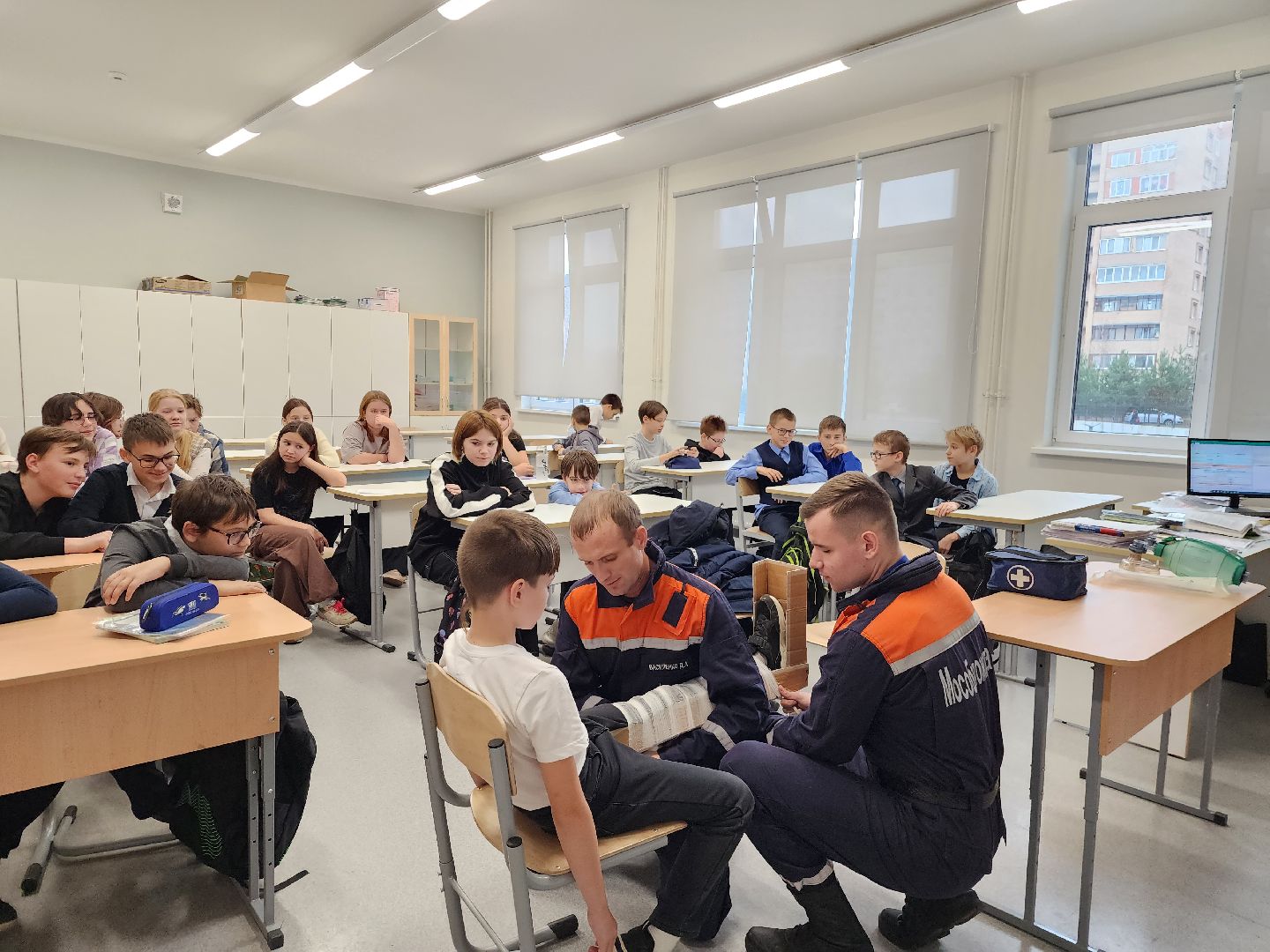 мчс, спасатели, мастер-класс, фрязино,