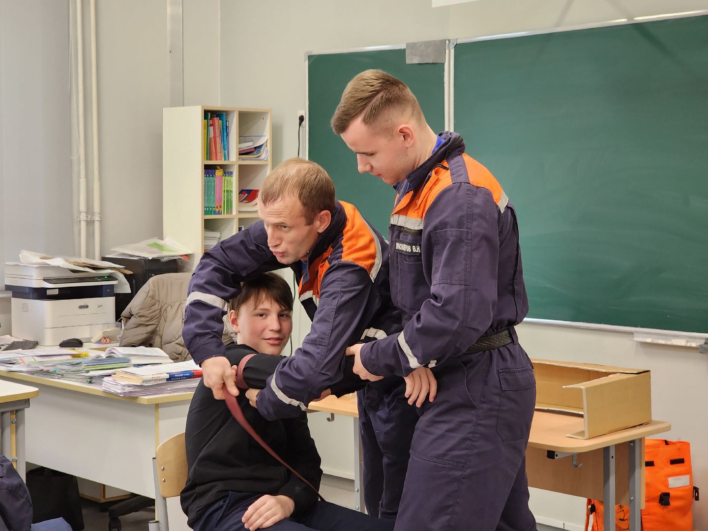 мчс, спасатели, мастер-класс, фрязино,