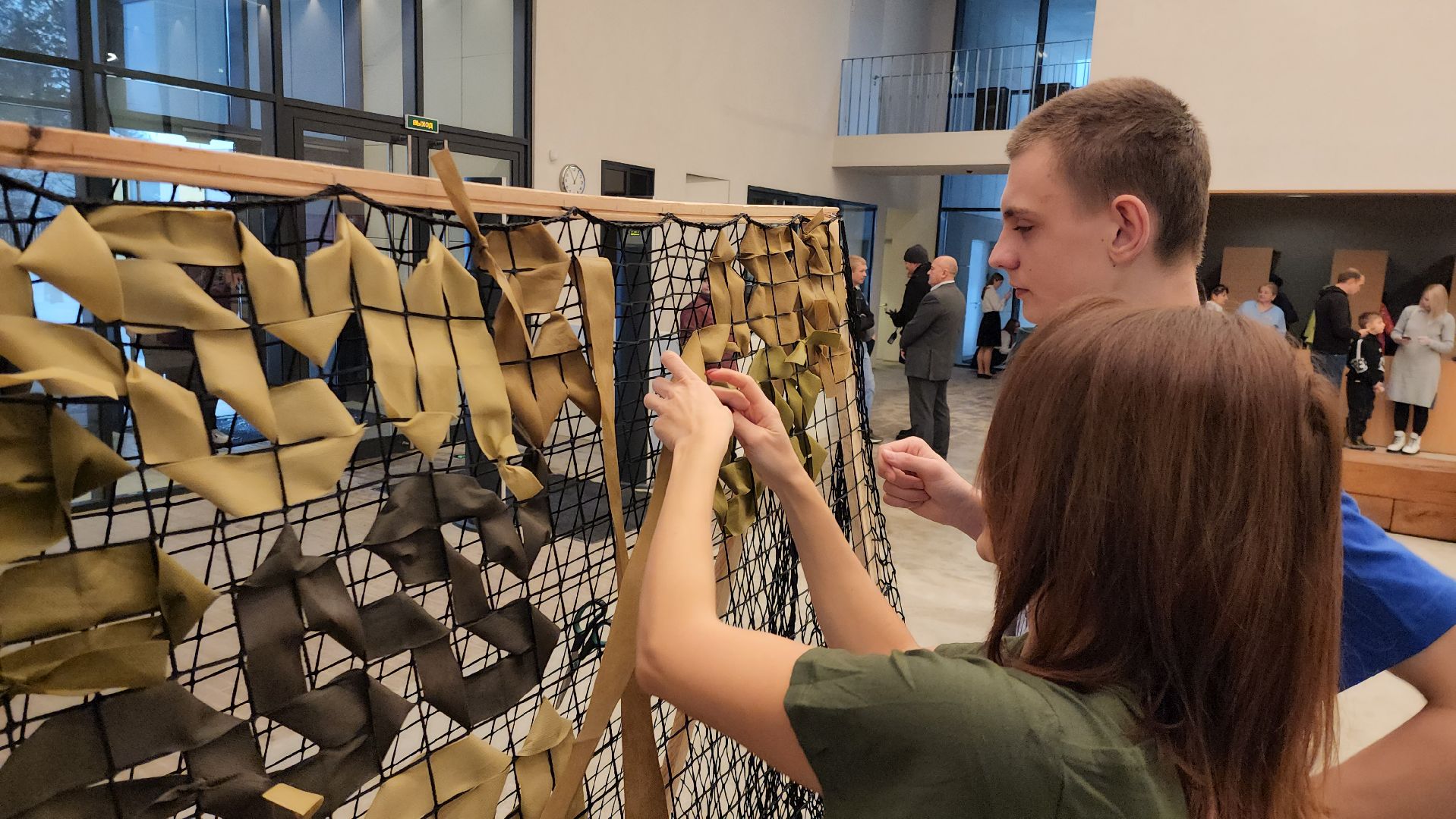 руза, рузский городской округ, троя, благотворительный фонд, московская область, подмосковье, маскировочные сети,