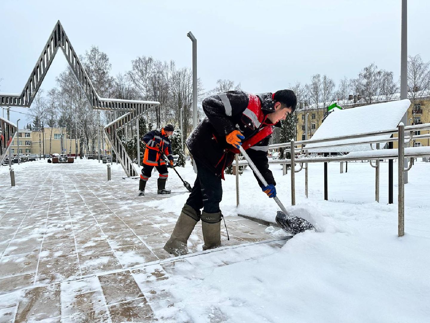 снегоуборка, жкх, Наро-Фоминск,