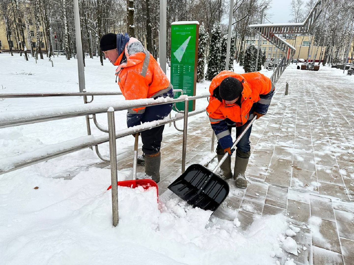 снегоуборка, жкх, Наро-Фоминск,