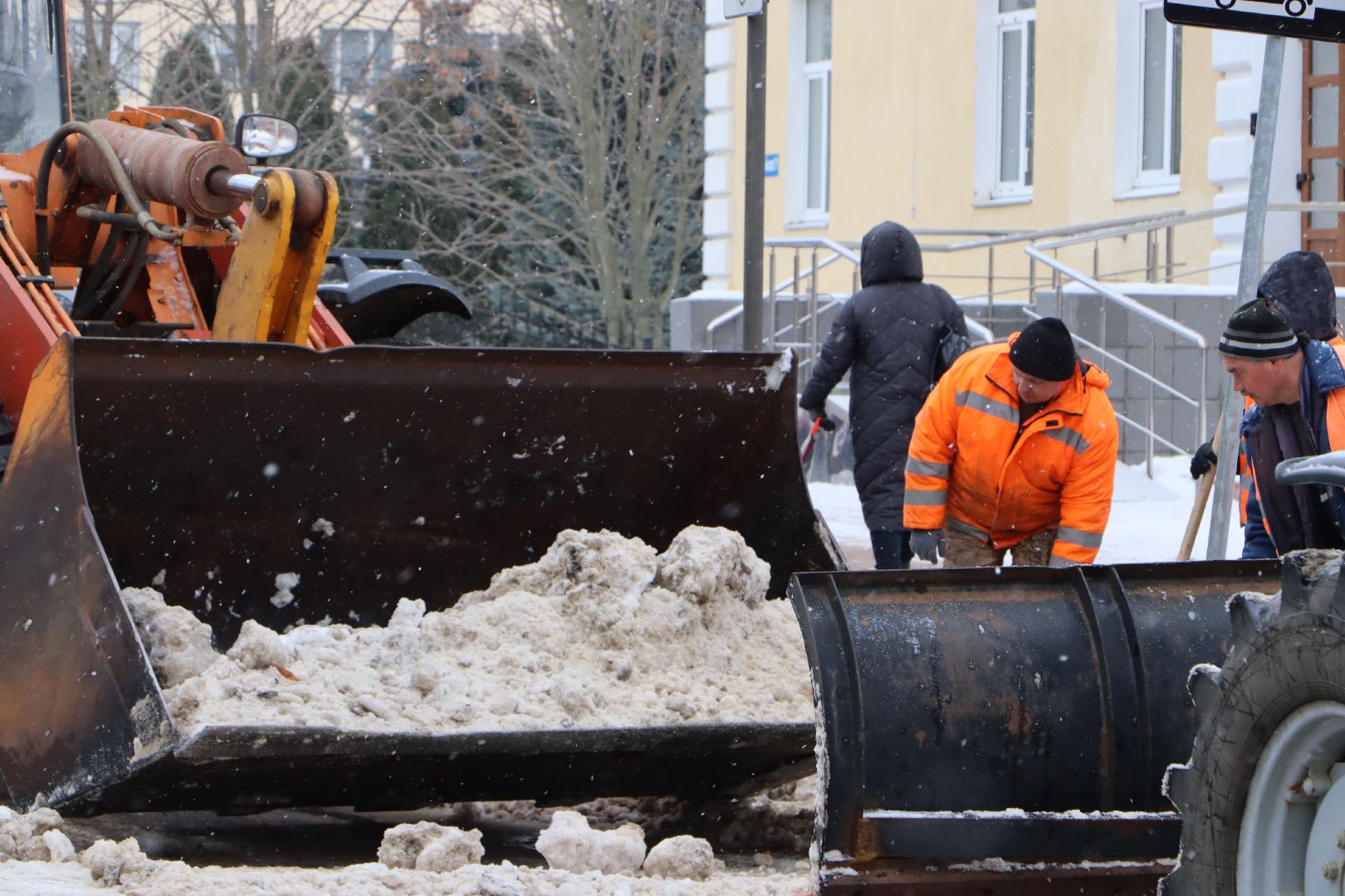 Серебряные Пруды, Мосавтодор, Снегопад, коммунальные службы,