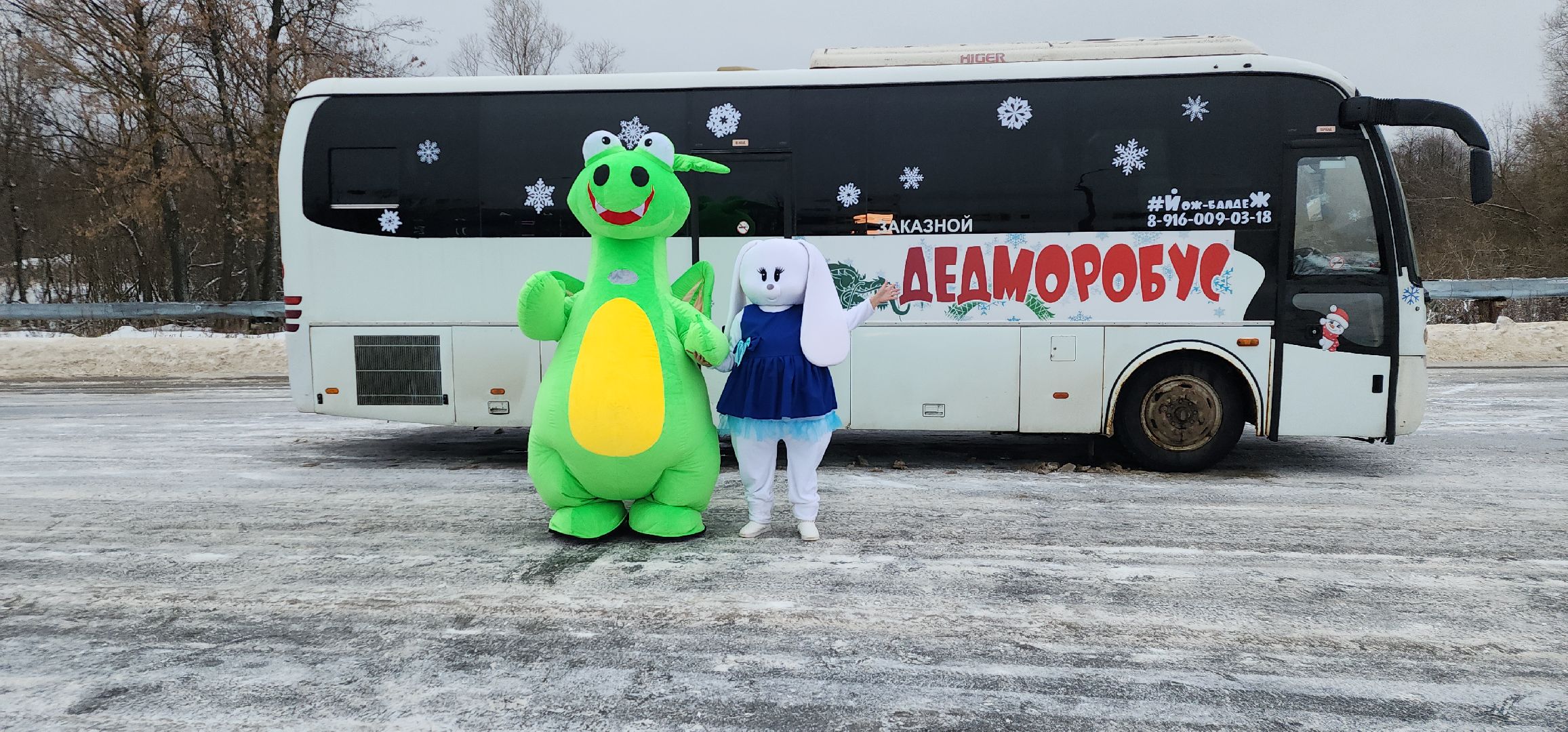 Дедморобус, Большая Шатура, Новый год,