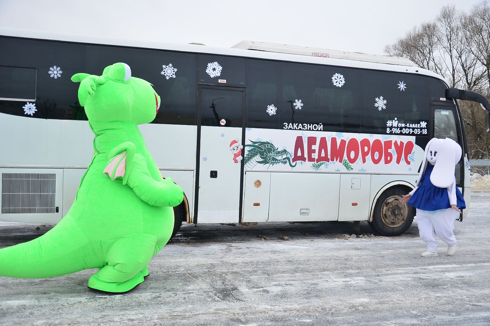 Дедморобус, Большая Шатура, Новый год,