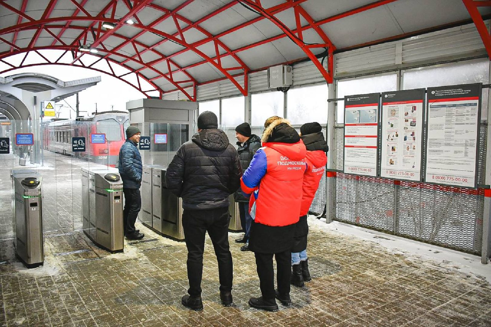 железнодорожная станция, фрязино, волонтеры, мониторинг,