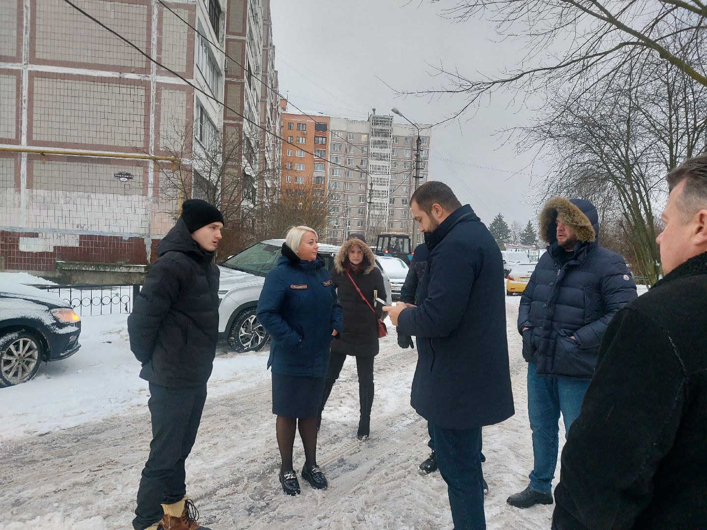 уборка дорог, уборка дворов, уборка снега, глава округа, снегоуборочная техника,