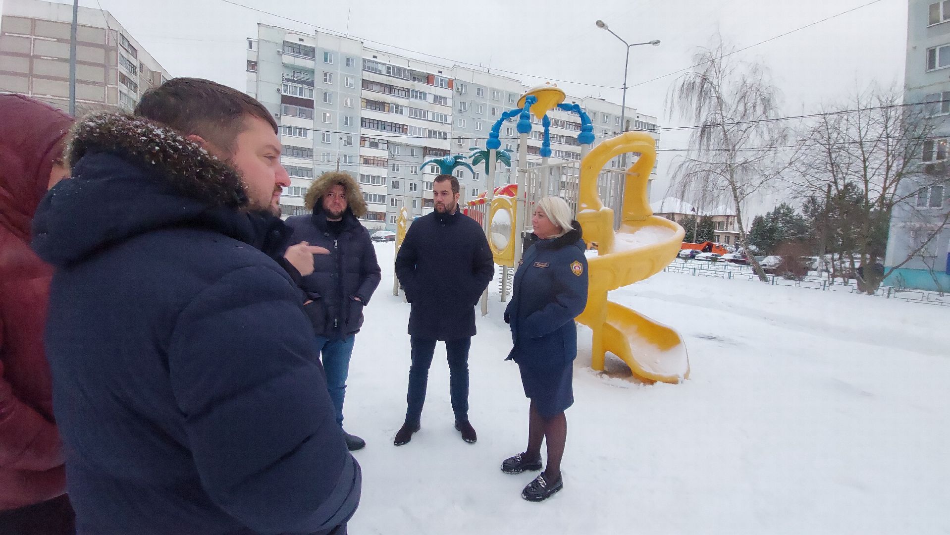 уборка дорог, уборка дворов, уборка снега, глава округа, снегоуборочная техника,