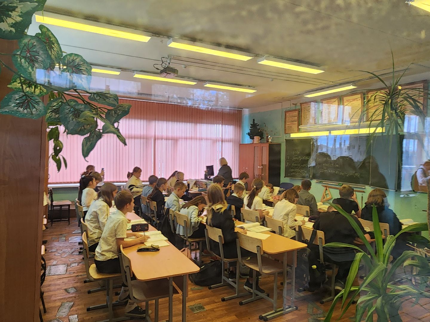 серпухов, подмосковье, школа 11, президентская программа, капремонт школы,