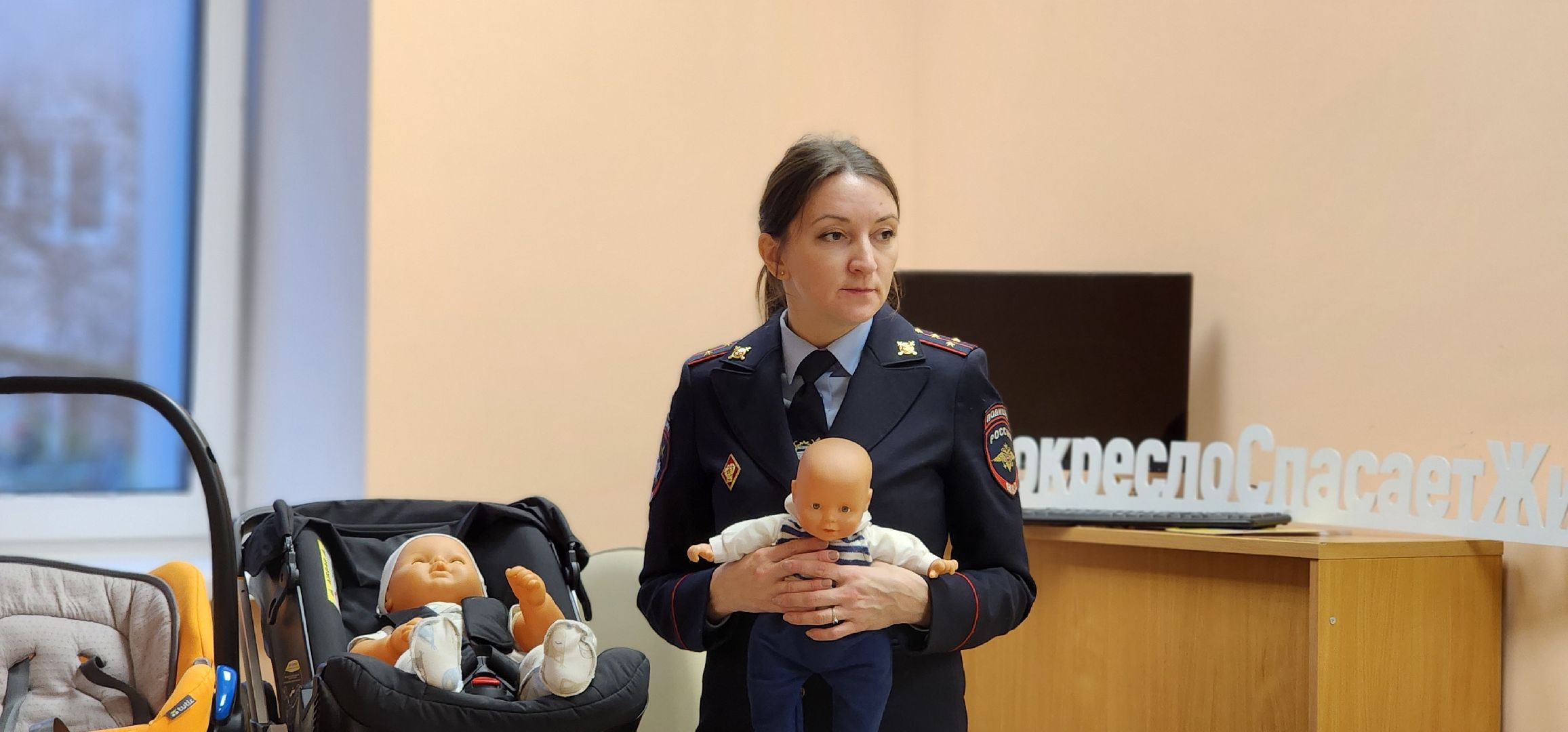 Пушкино, Полиция, безопасность, Автокресло спасает жизнь, дети, младенцы, здоровье, здравоохранение, ГИБДД, Госавтоинспекция,