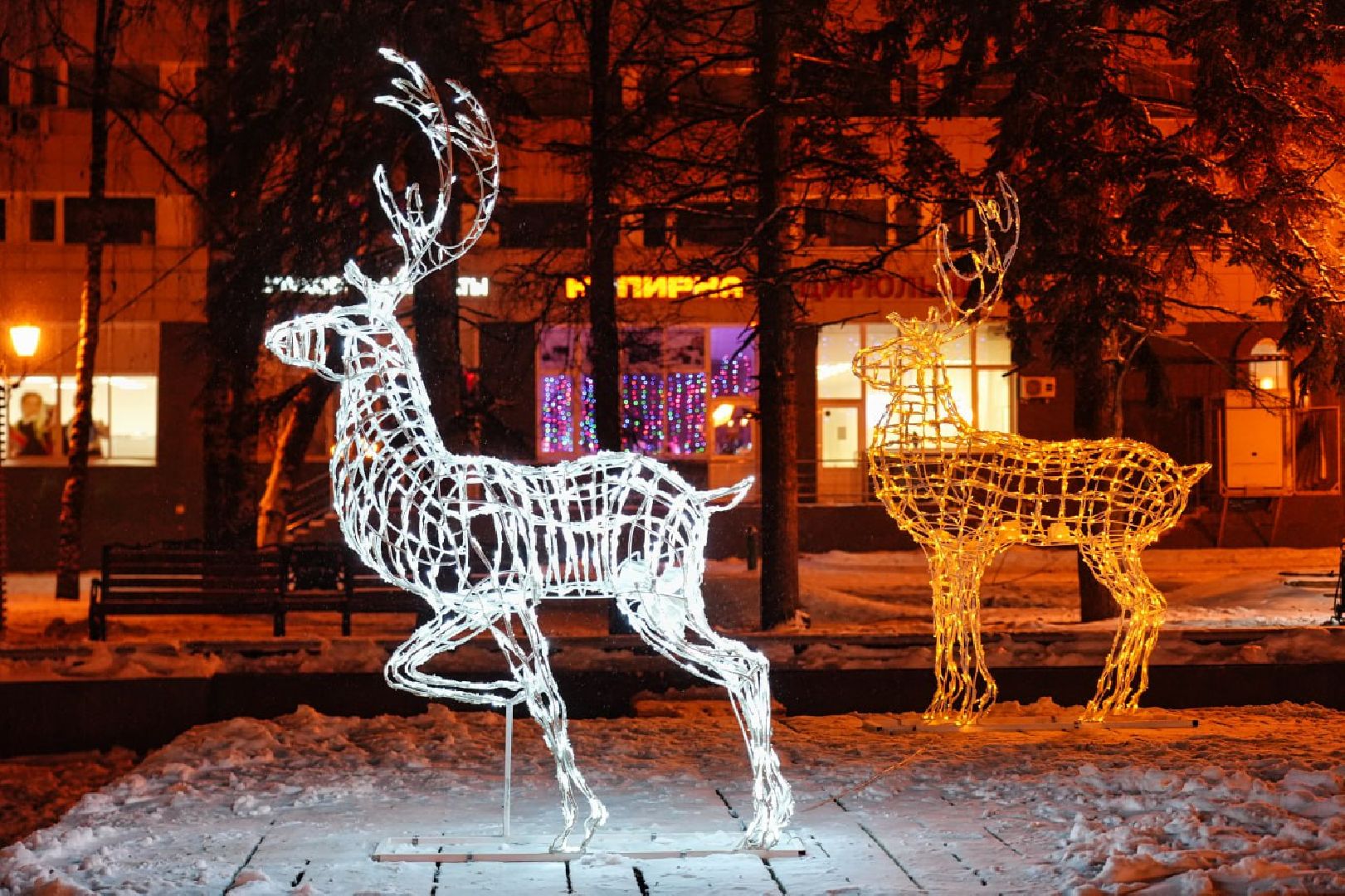 Сергиев Посад, Украшения, Новый год, Праздник, Иллюминация, Благоустройство,