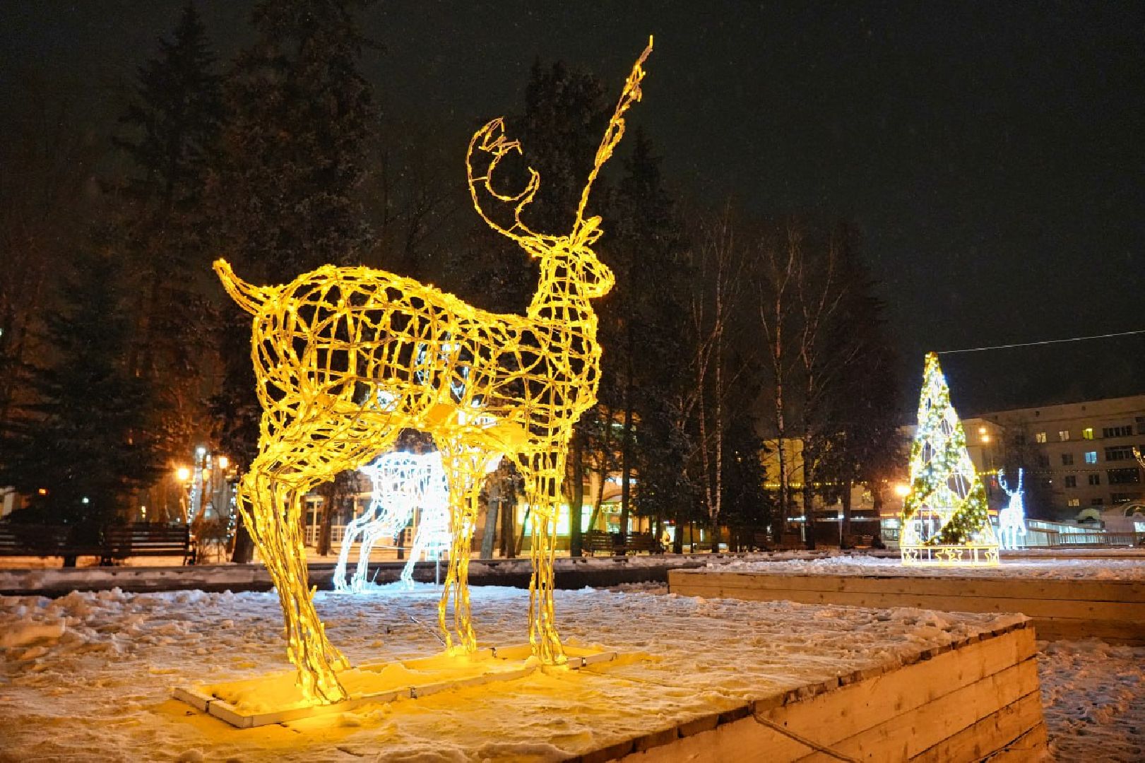 Сергиев Посад, Украшения, Новый год, Праздник, Иллюминация, Благоустройство,