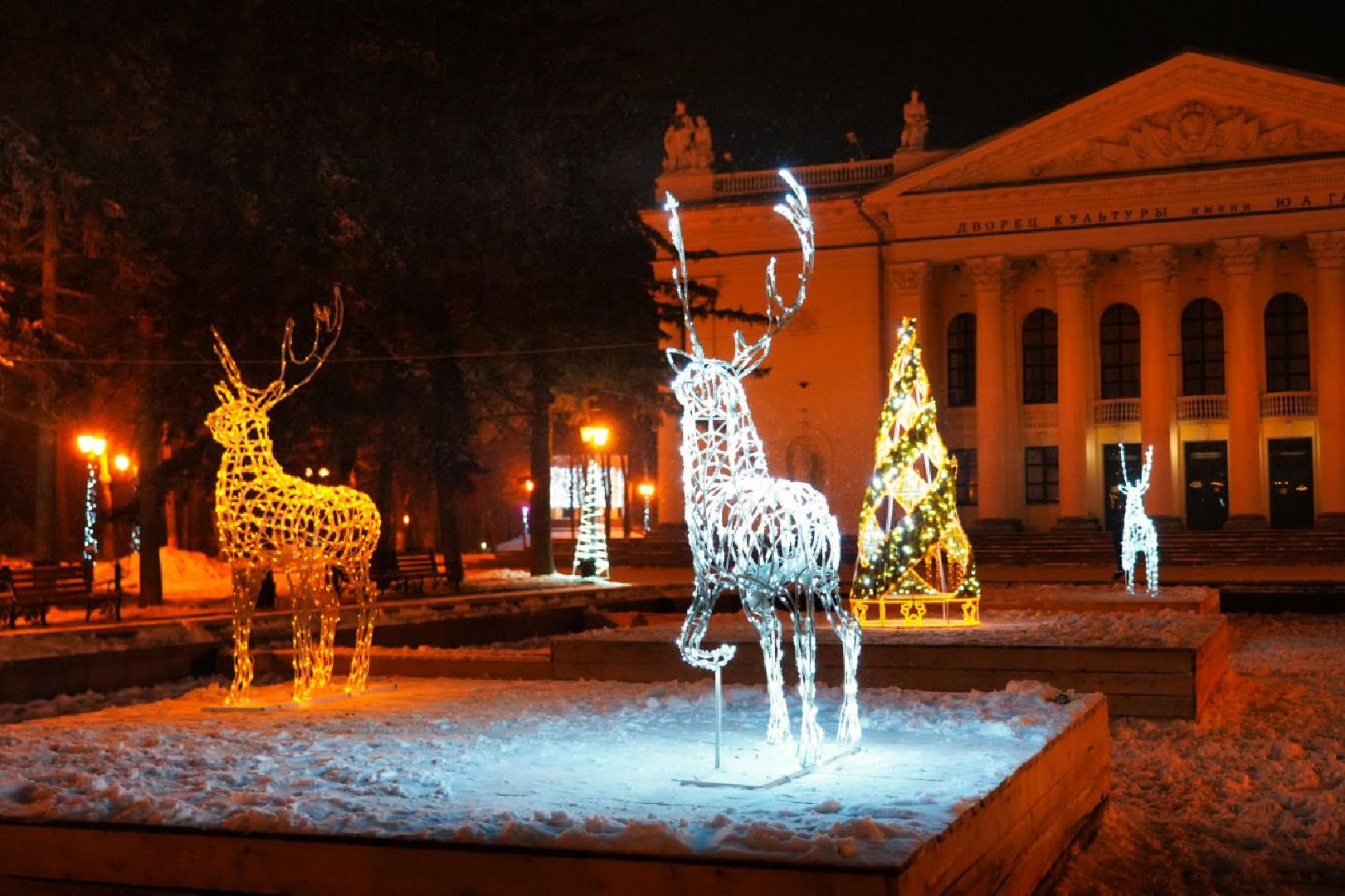 Сергиев Посад, Украшения, Новый год, Праздник, Иллюминация, Благоустройство,