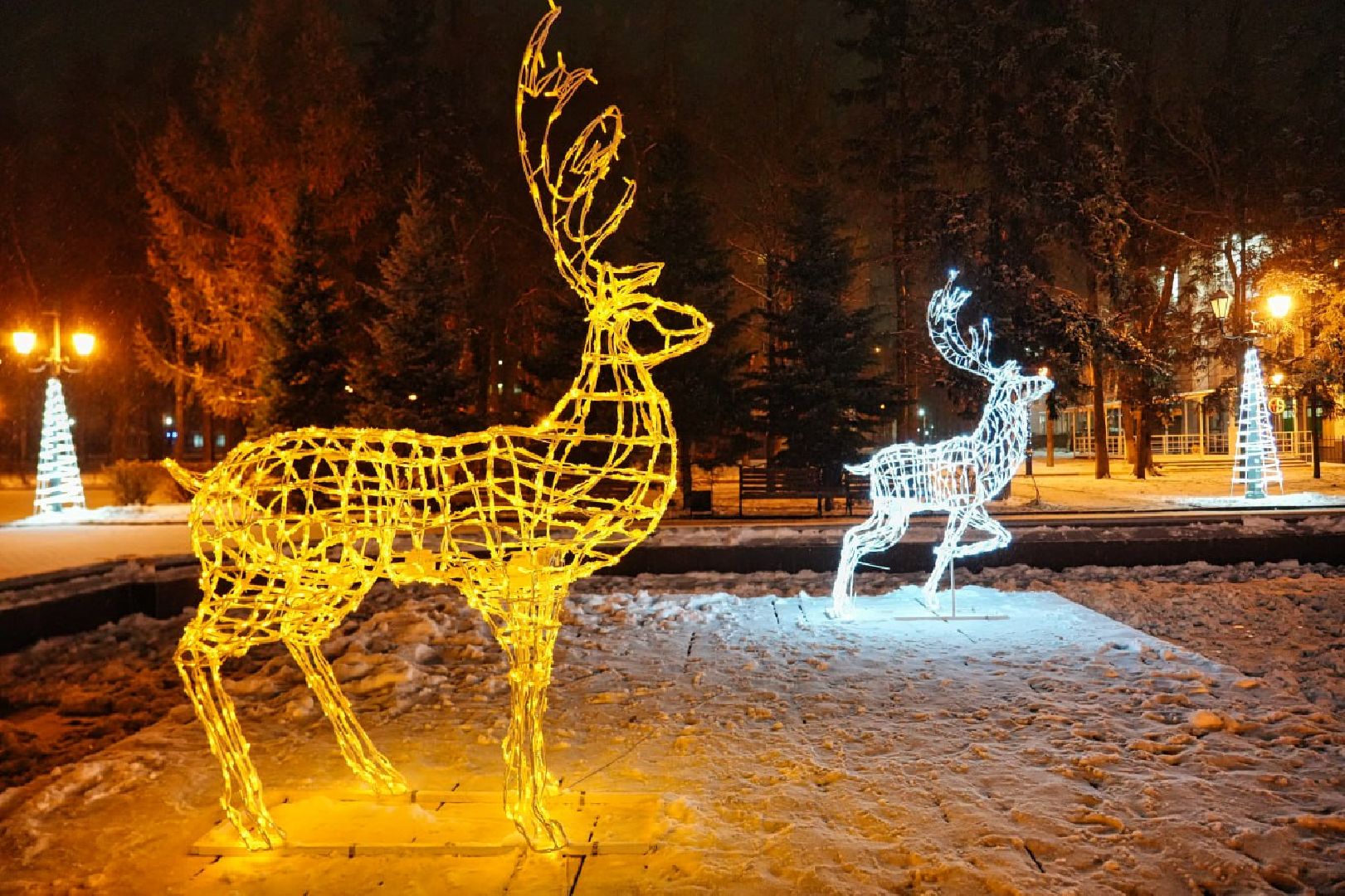 Сергиев Посад, Украшения, Новый год, Праздник, Иллюминация, Благоустройство,