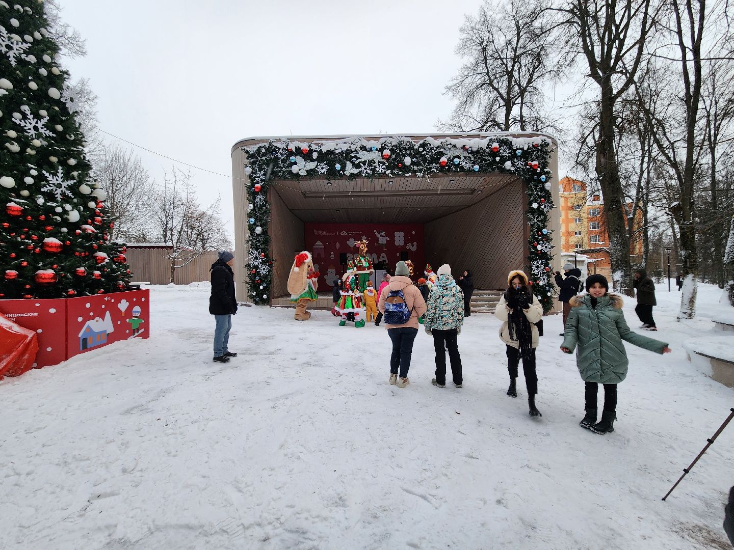 Звенигород, Зима в Подмосковье,
