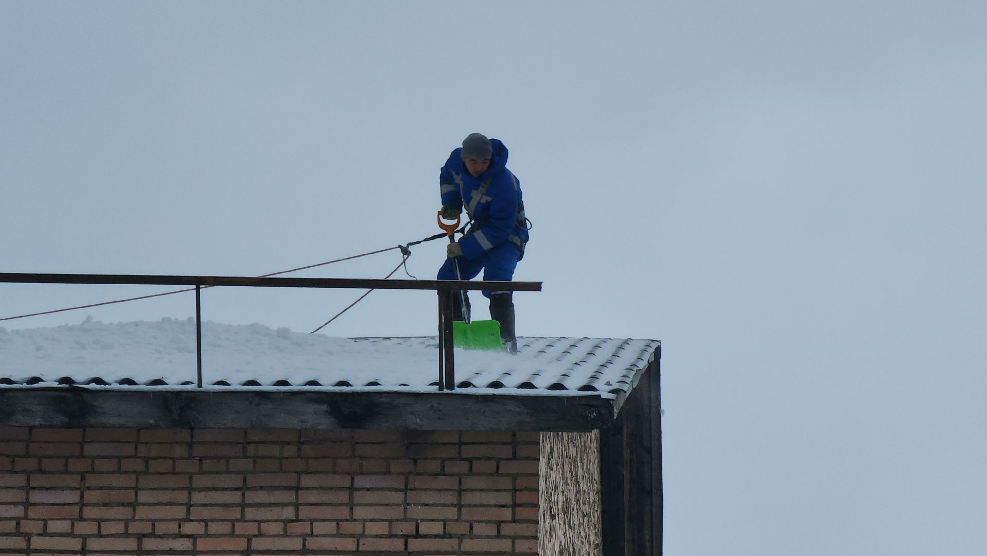 снег, руза, рузский городской округ, московская область, подмосковье, Коммунальные службы, Коммунальщики,
