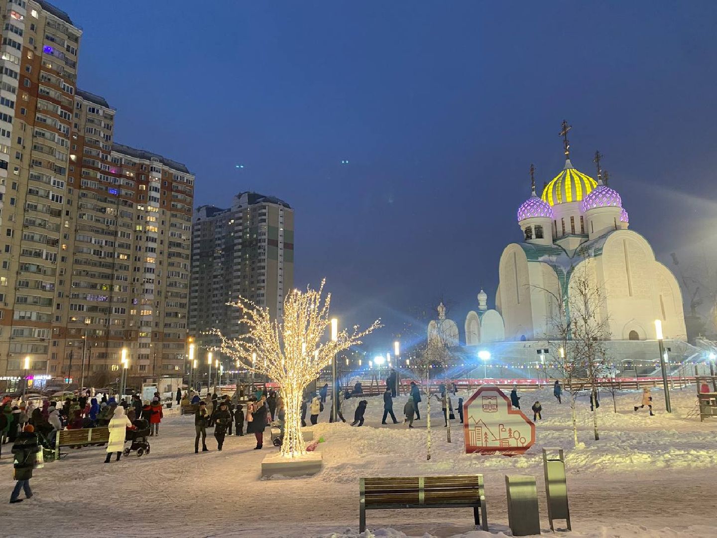 красногорск, новый год, зима в подмосковье,