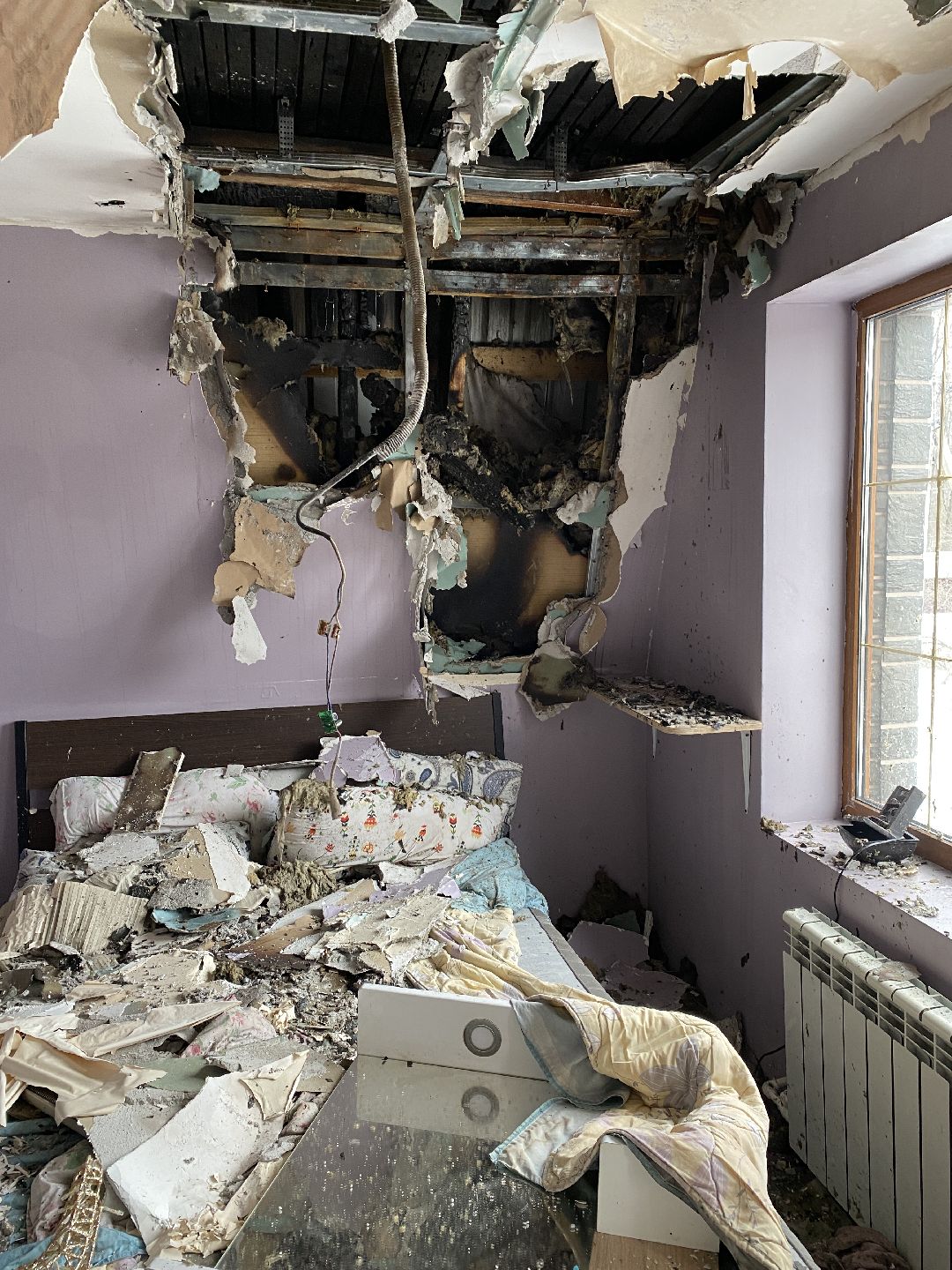 Пожар, Чехов, дом