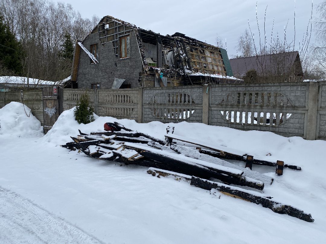 Пожар, Чехов, дом