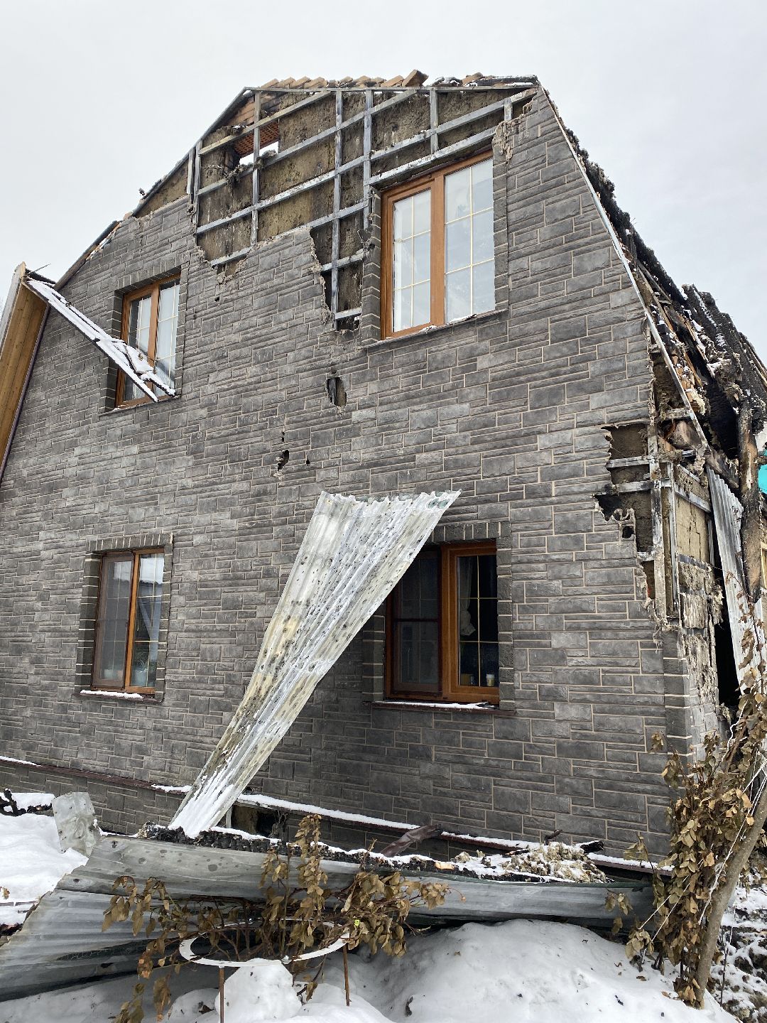 Пожар, Чехов, дом