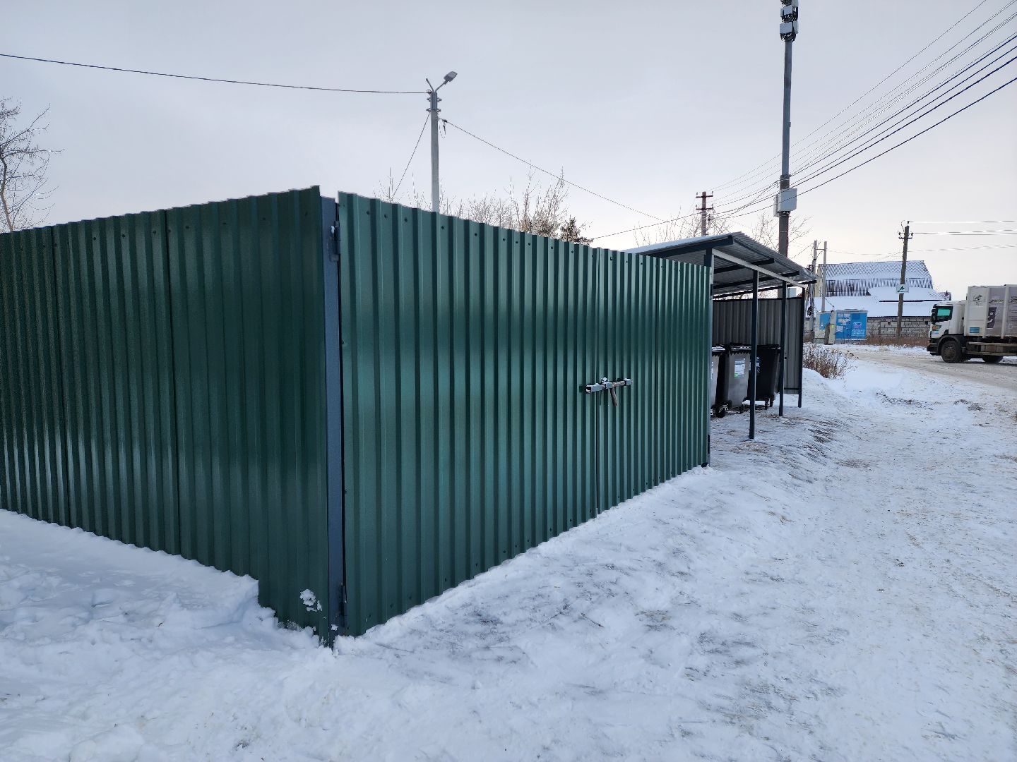 раменское,жкх, контейнерная площадка, деревня Сафоново,