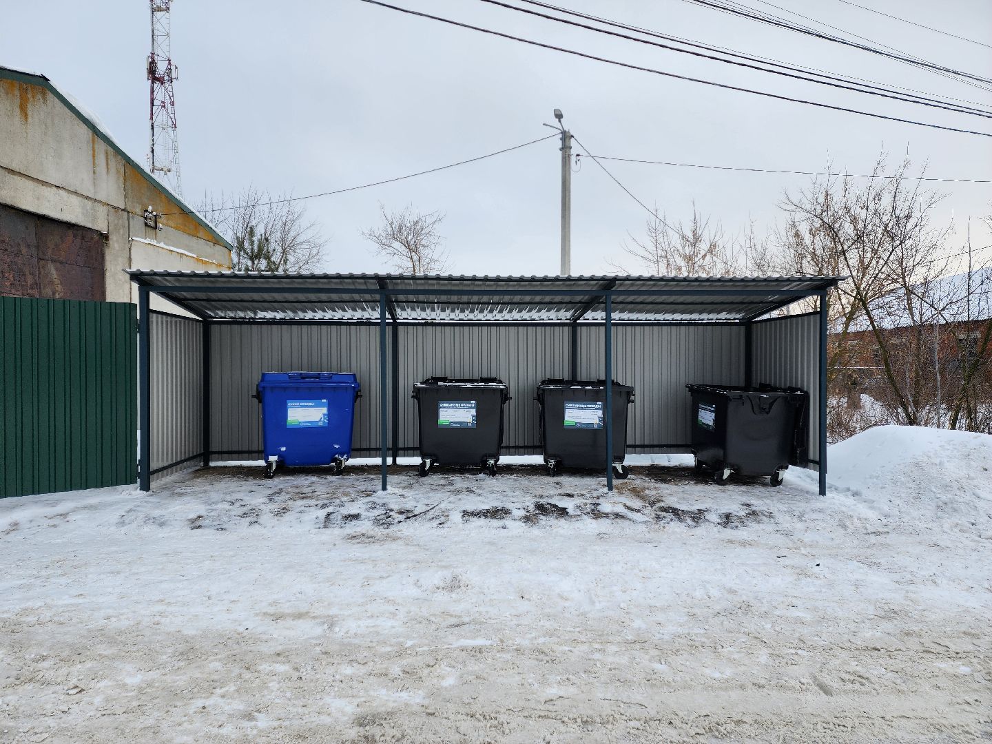 раменское,жкх, контейнерная площадка, деревня Сафоново,