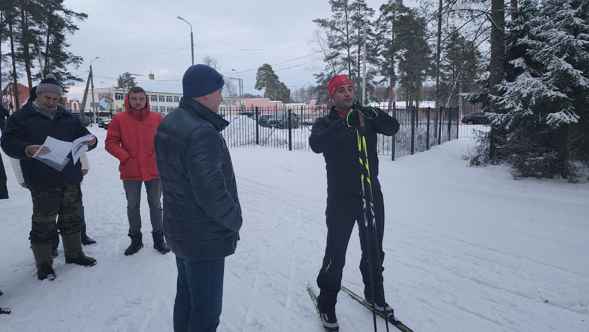 Егорьевск, лыжня, Лыжная база, подмосковье, лидер, Школа лидер, Глава города,