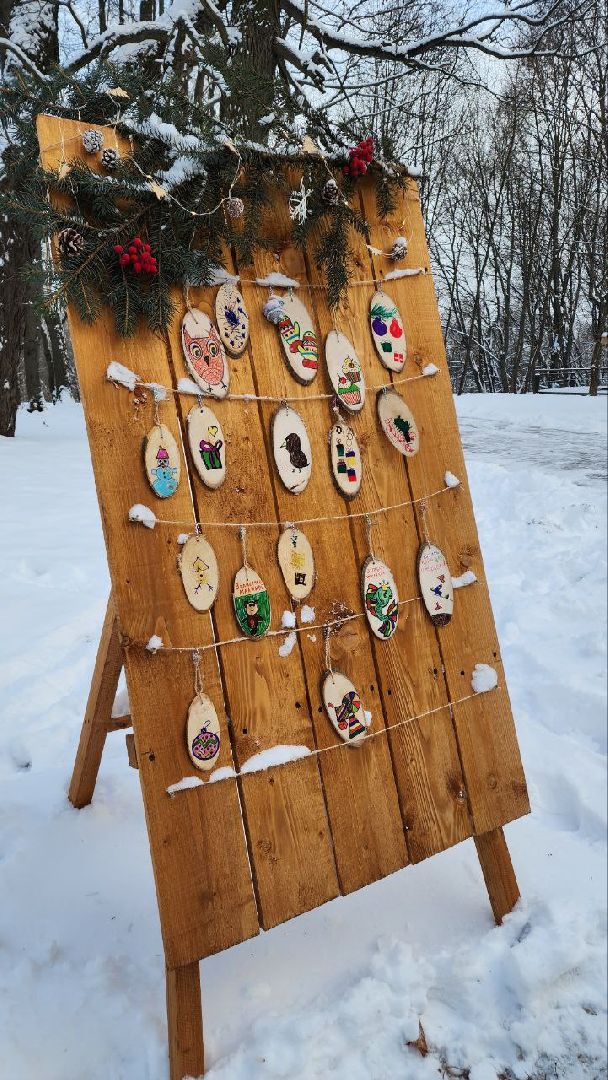 зимний сезон, новогодние елки, Лосино-Петровский,