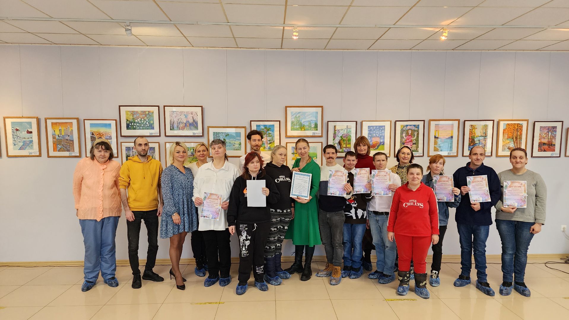 ступино, галерея ника, день инвалида,международный день инвалидов,