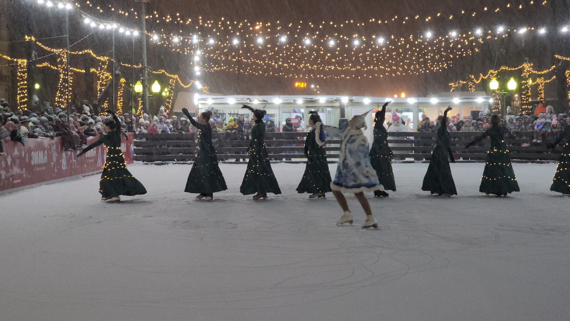 ступино, зима в подмосковье, каток, каток ступино,