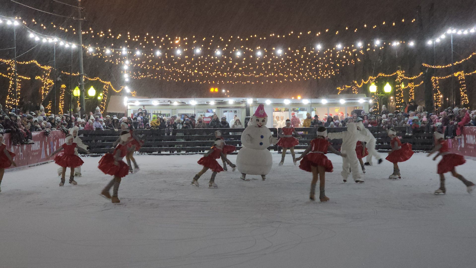 ступино, зима в подмосковье, каток, каток ступино,