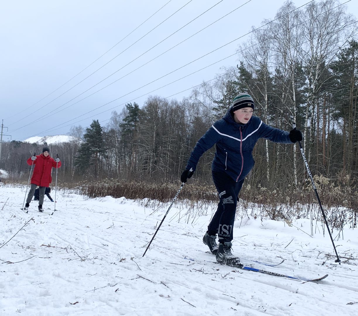 Балашиха, Подмосковье, Общество, Зима в Подмосковье, Открытие зимнего сезона, Лыжная трасса, Тренировки, Школы,