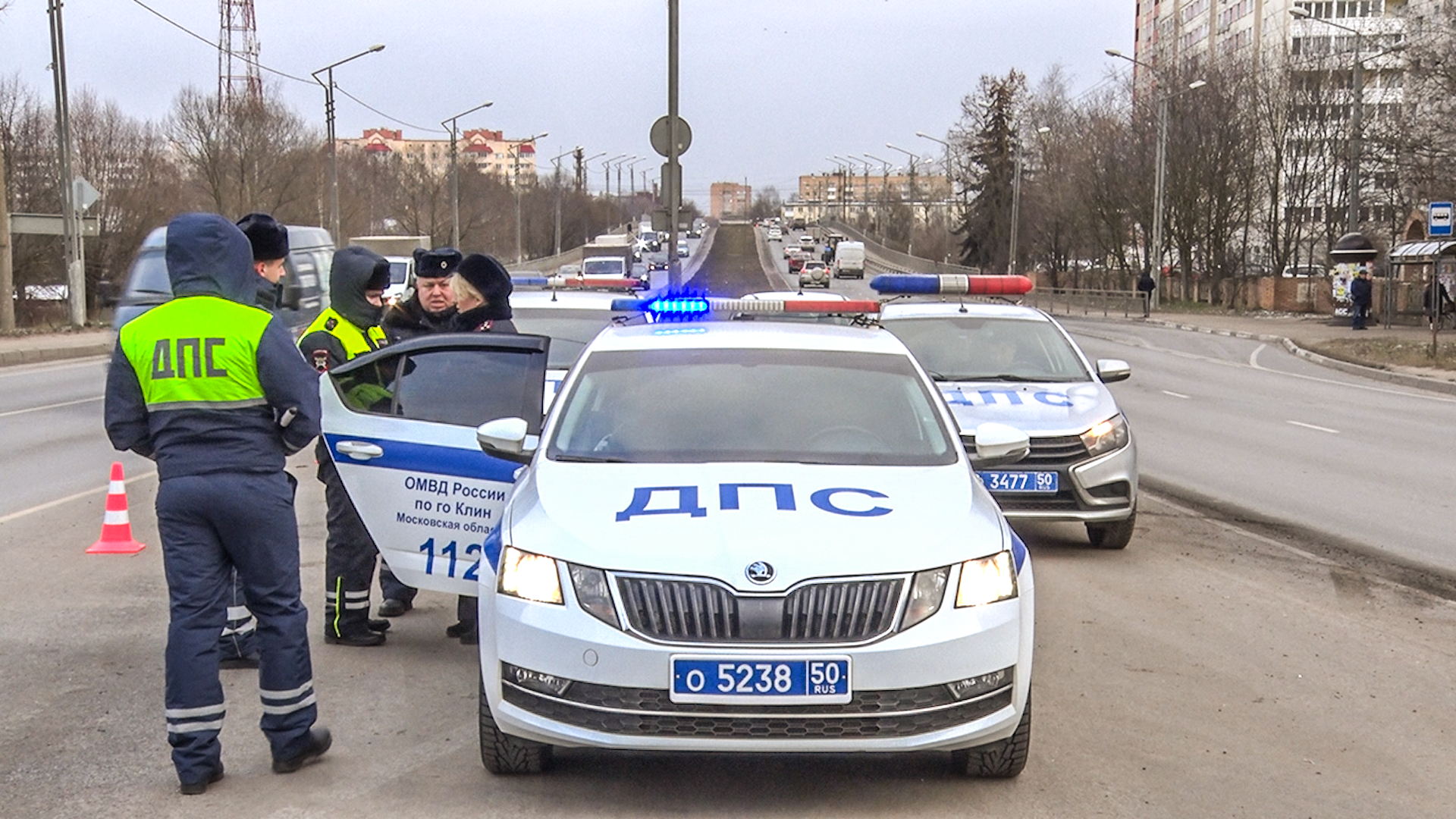 Клин, транспорт, общество, безопасность, ПДД,