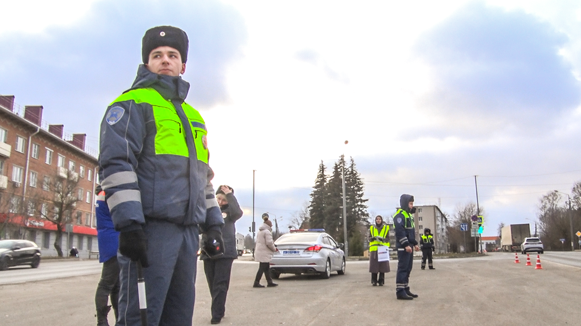 Клин, транспорт, общество, безопасность, ПДД,