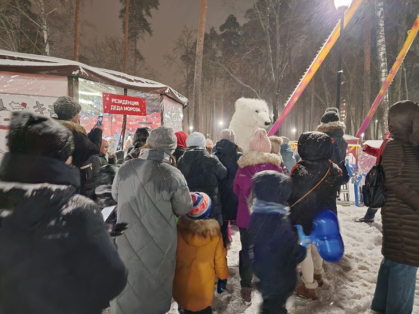 раменское, культура, раменский городской парк, резиденция деда мороза,