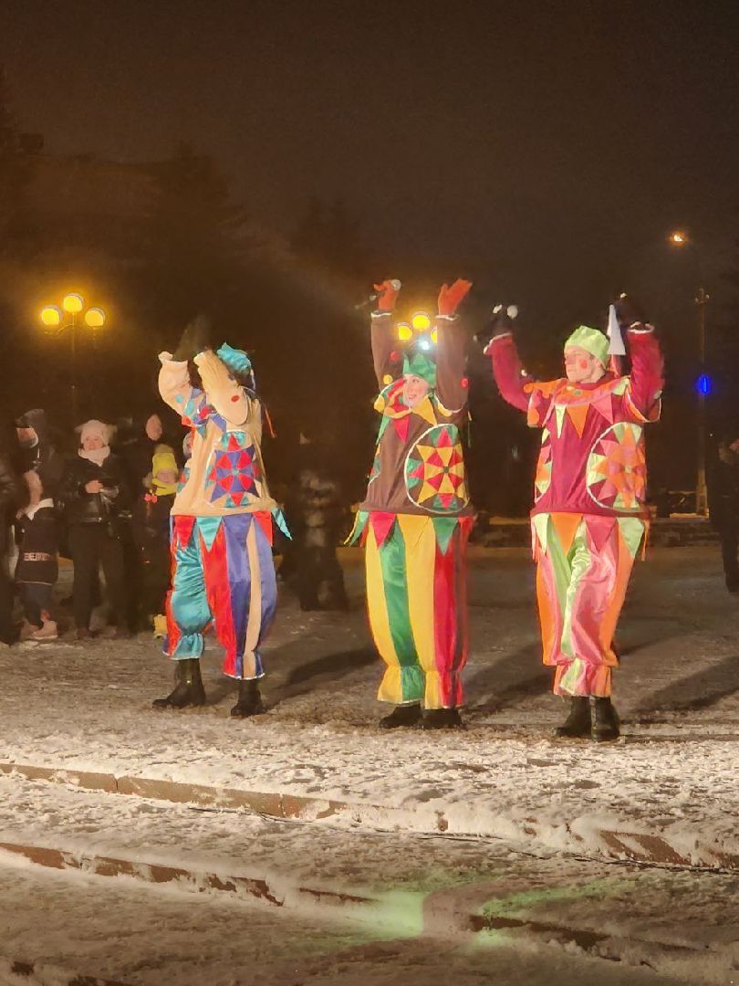 зажжение огней, елка, ёлка, новый год, Заголовацкий, орехово-зуево,