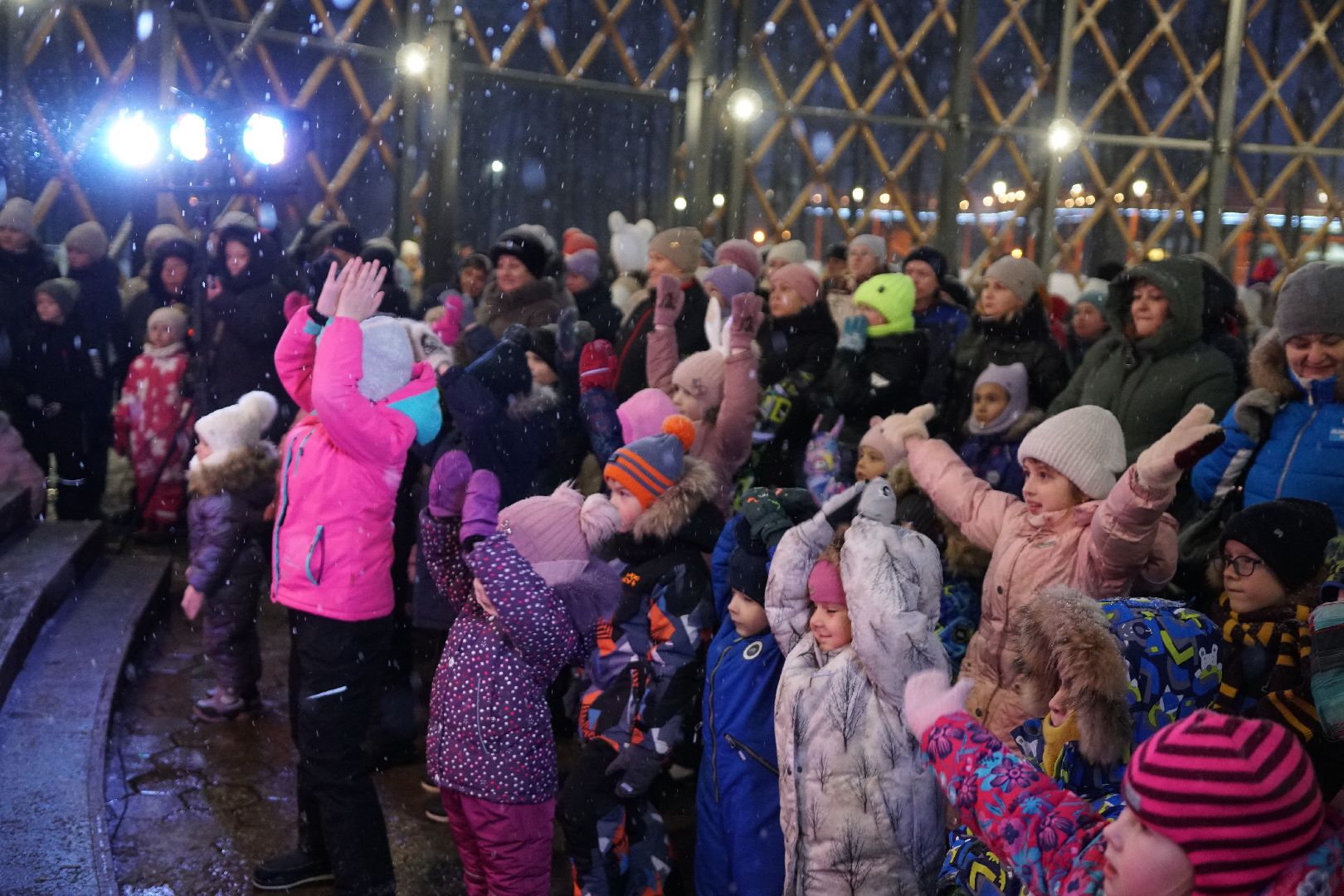 Егорьевск, Подмосковье, Новый год, оркестр, снеговики, оркестр снеговиков, новый год, праздник, елка,