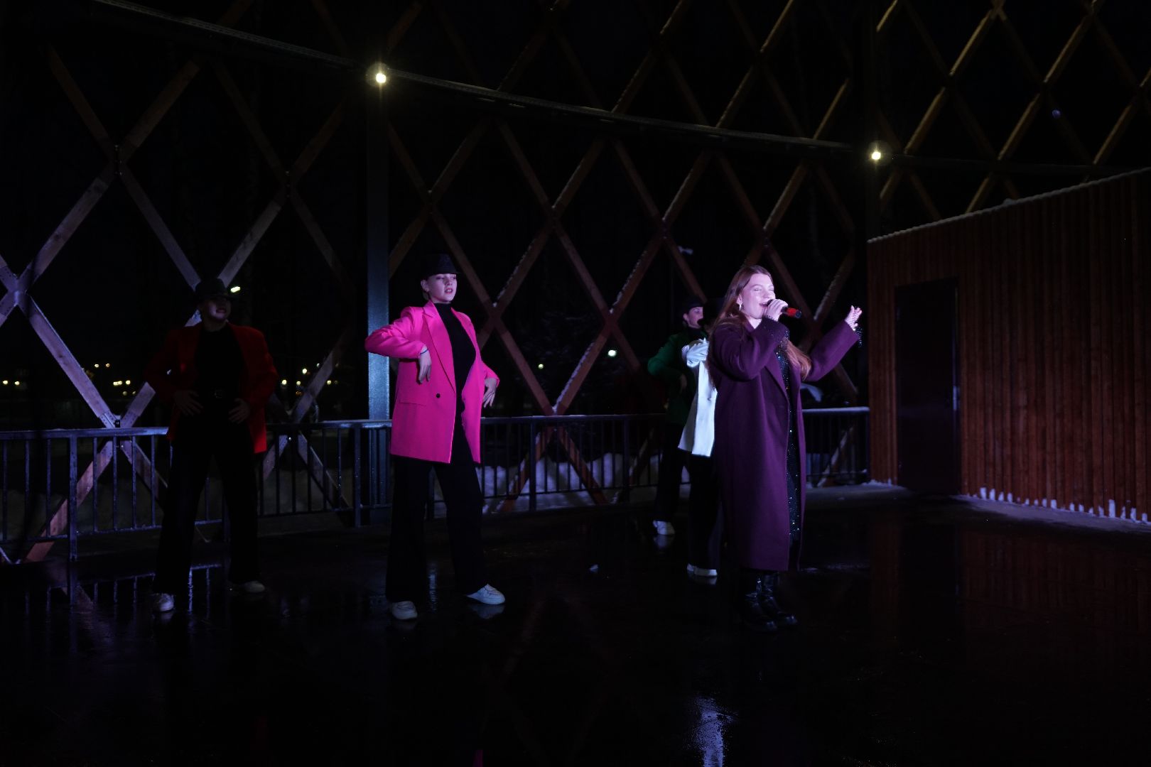 Егорьевск, Подмосковье, Новый год, оркестр, снеговики, оркестр снеговиков, новый год, праздник, елка,