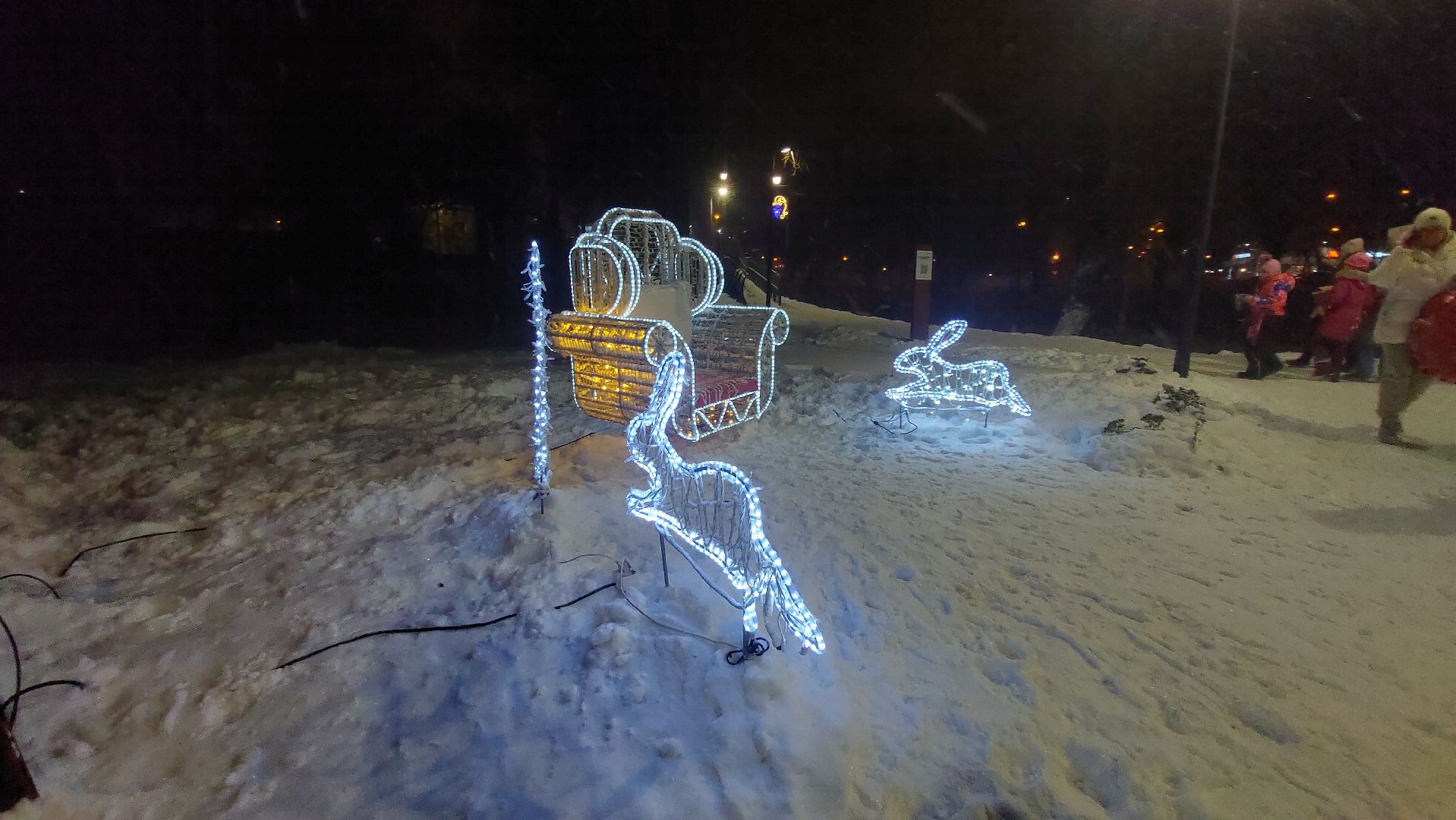 Культура, Городской парк, зима в подмосковье,