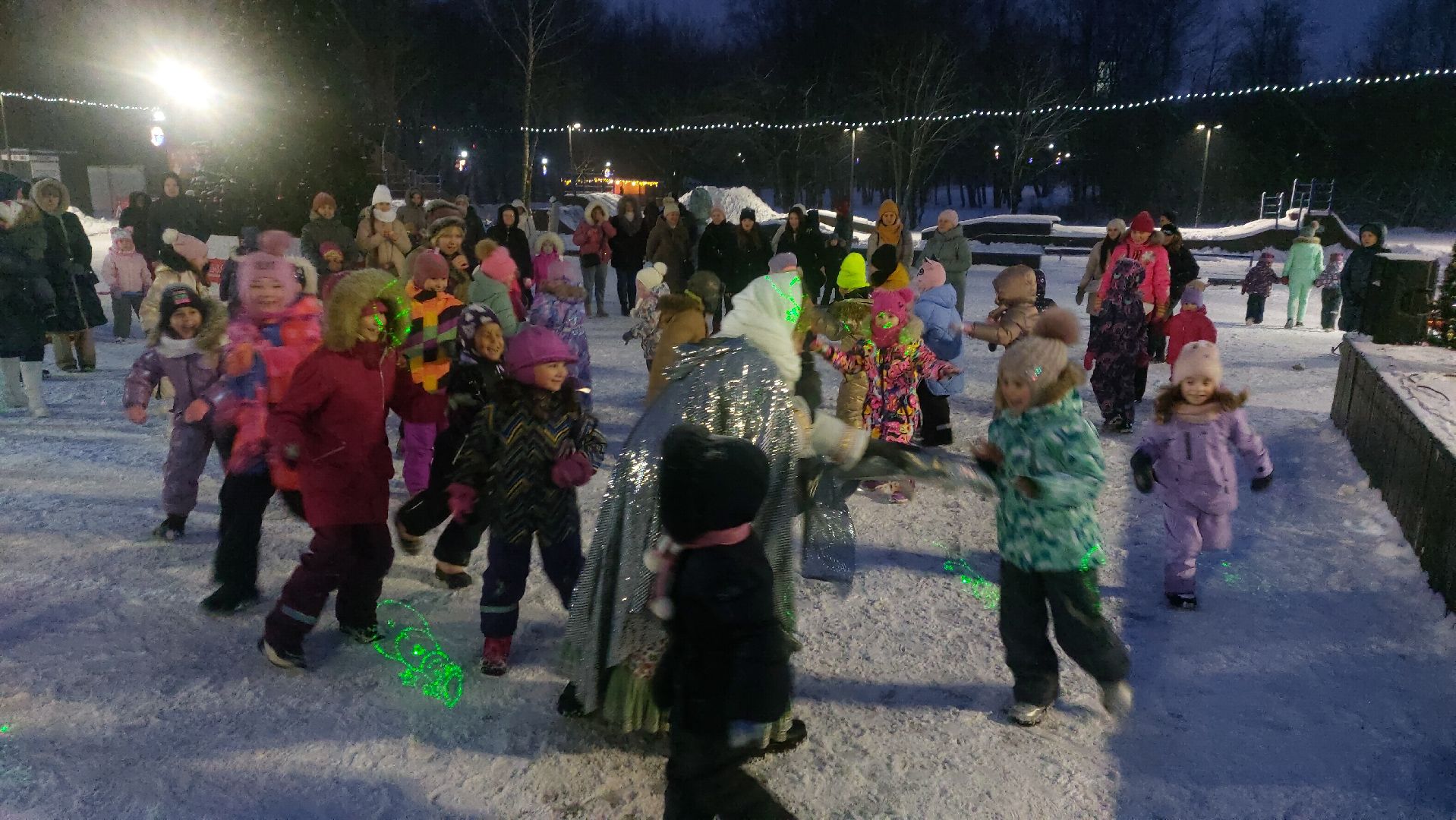 Культура, Городской парк, зима в подмосковье,