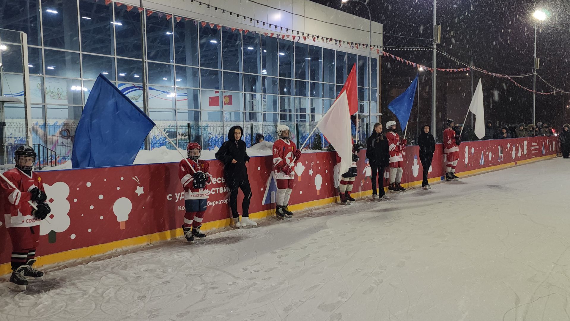 серпухов, каток, парк питомник, зима в подмосковье, коньки,