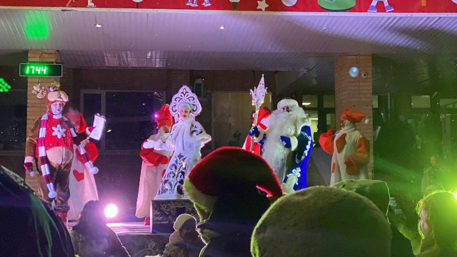 волоколамск, новогодние огни, Новый год,