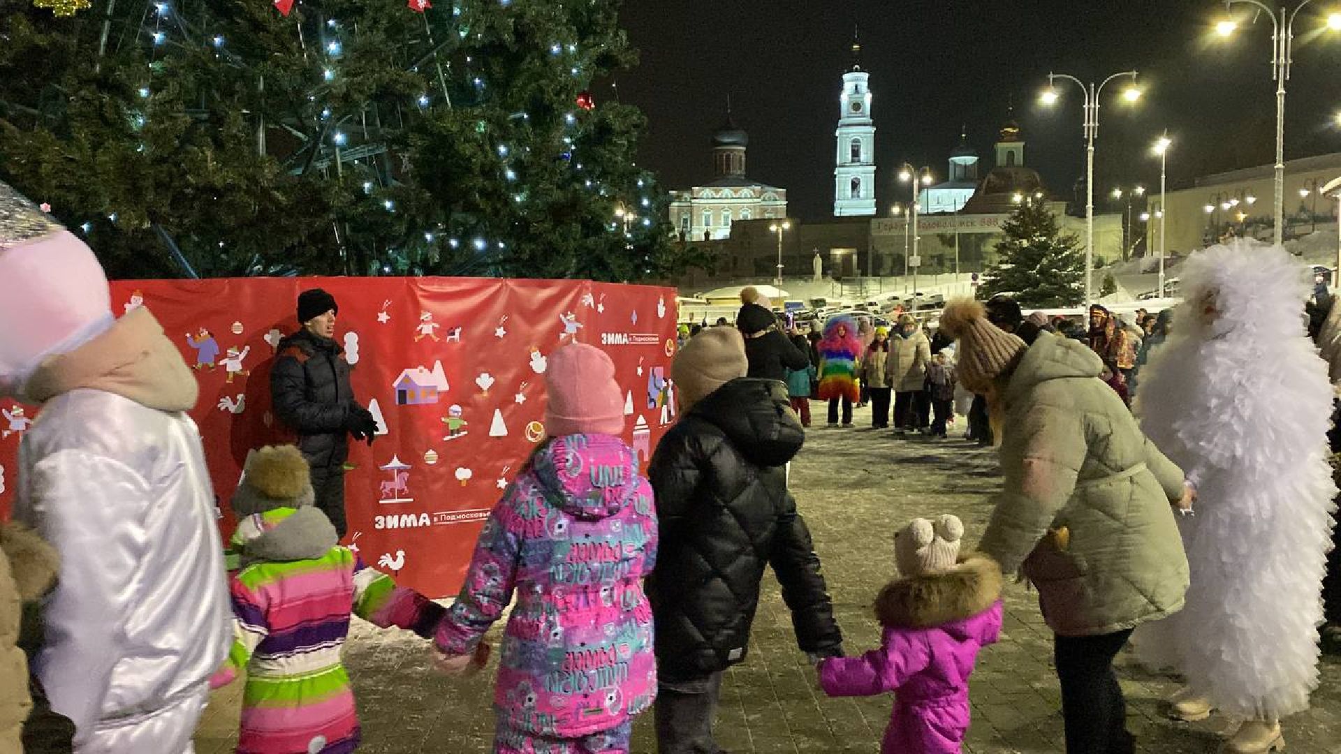 волоколамск, новогодние огни, Новый год,