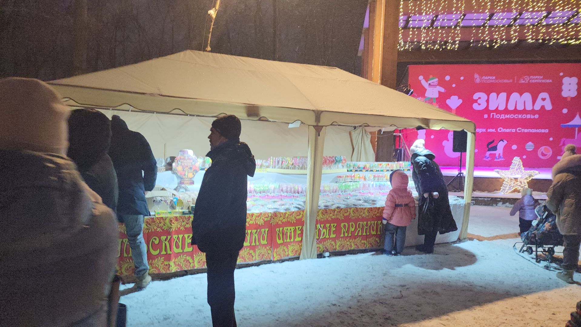 Серпухов, Подмосковье, Зима в Подмосковье, открытие зимнего сезона, парк имени Олега Степанова,