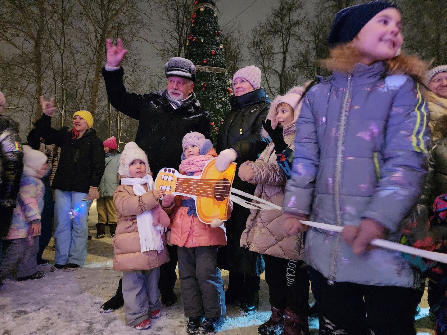 Серпухов, Подмосковье, Зима в Подмосковье, открытие зимнего сезона, парк имени Олега Степанова,
