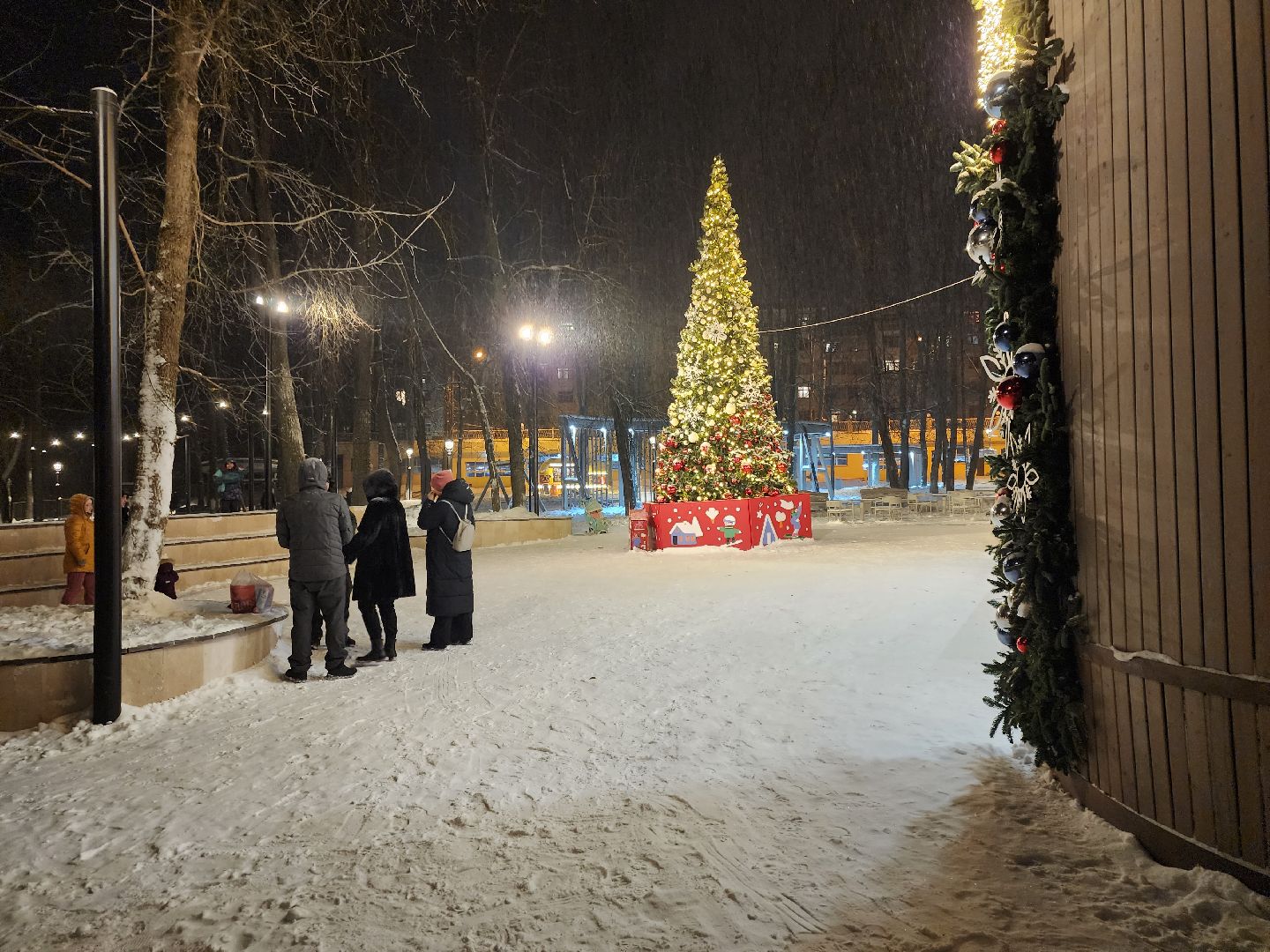 Звенигород, Зима в Подмосковье, Почта Деду Морозу,