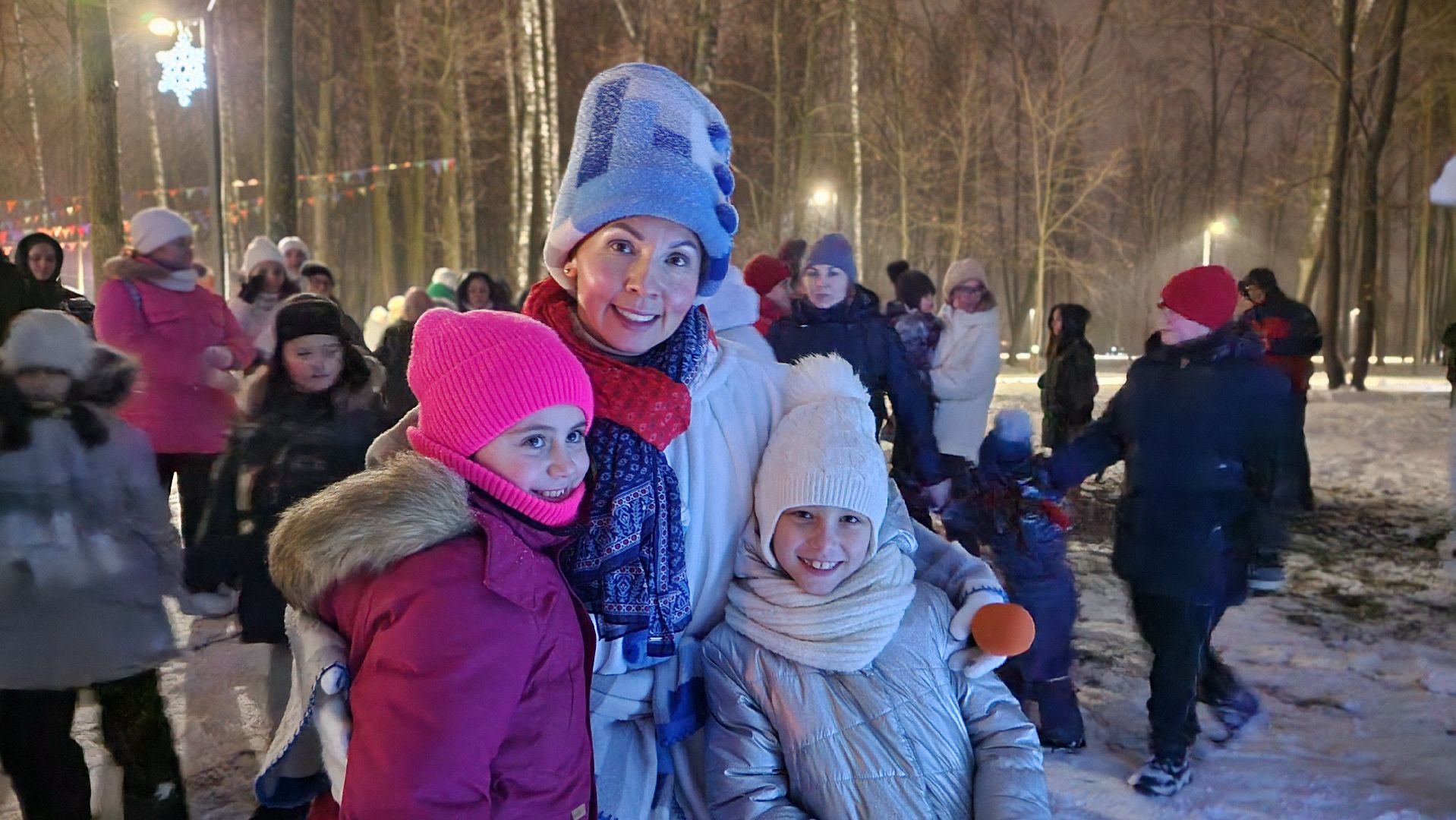 зима в Подмосковье, открытие зимнего сезона, парки подмосковья, Лосино-Петровский,