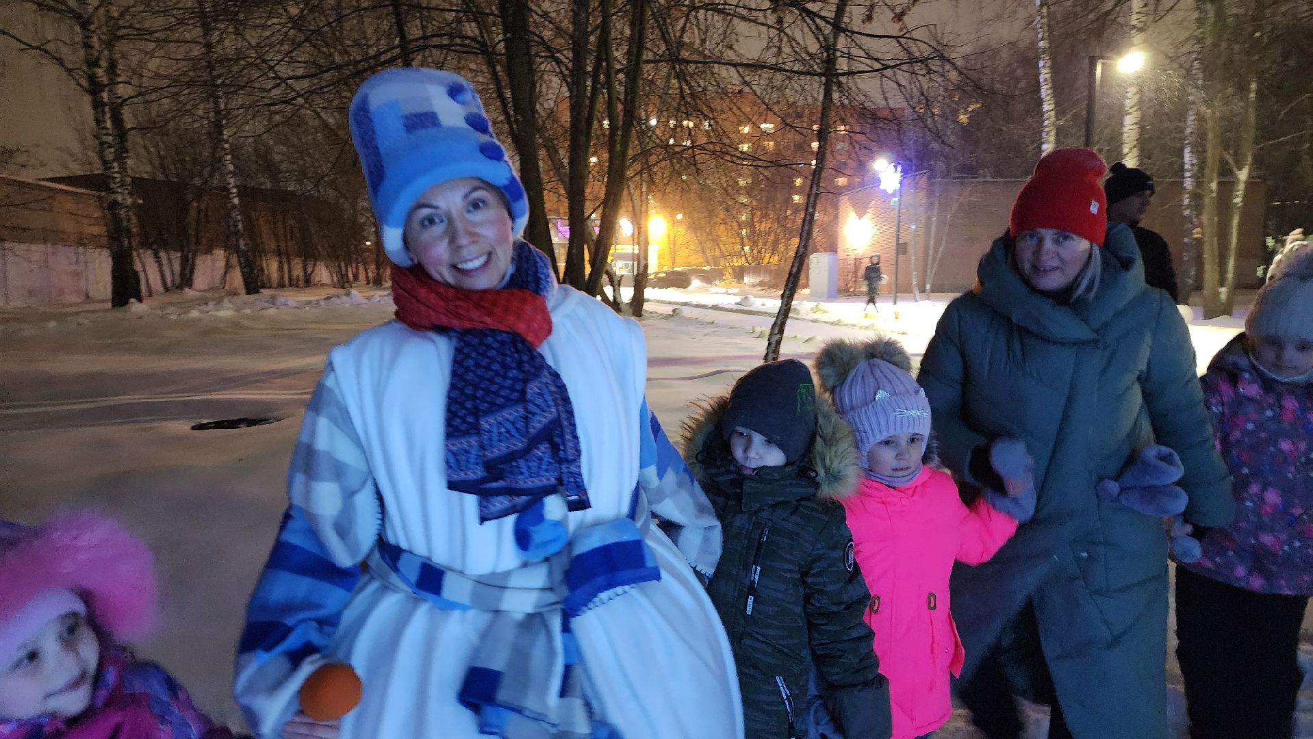 зима в Подмосковье, открытие зимнего сезона, парки подмосковья, Лосино-Петровский,