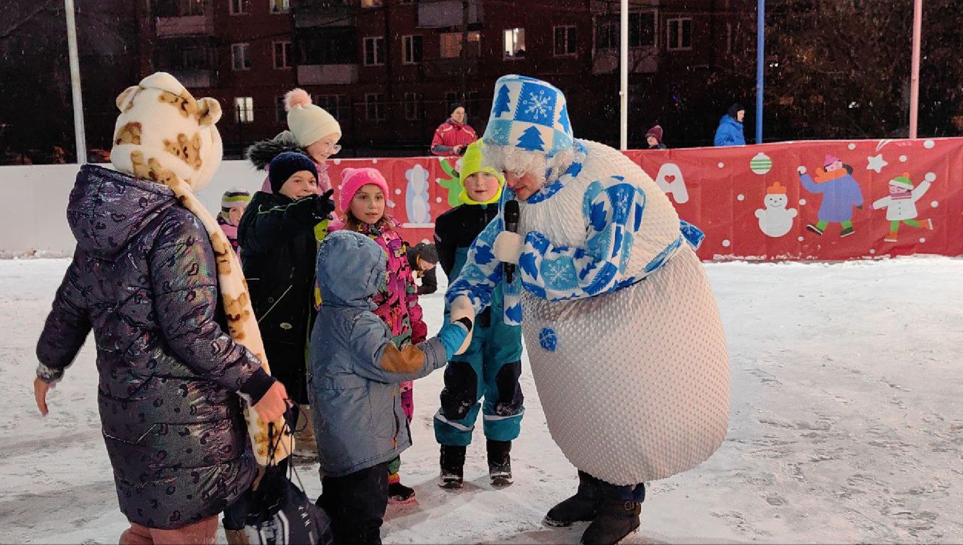 зимний сезон, открытие сезона, праздник, парк, дракон, ёлка,